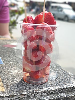 Strawberry delicious foodporn tasty chiang mai thailand