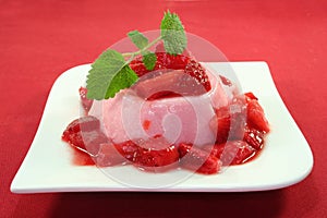 Strawberry Dessert photo