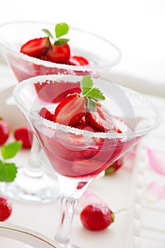 Strawberry dessert