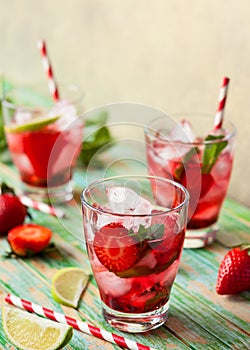 Strawberry drink