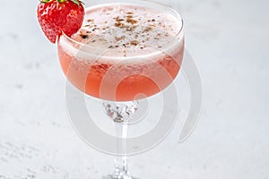 Strawberry fields cocktail