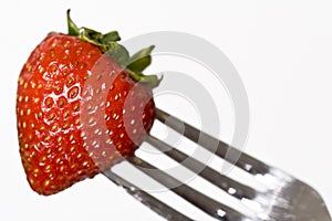 Strawberry fork