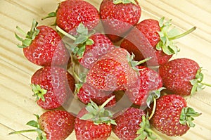 Strawberry fresh fruit