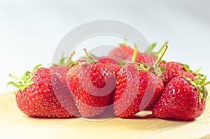 Strawberry fresh fruit