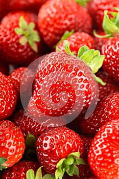 Strawberry. Fruit background. Ripe berries