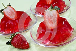 Strawberry fruit dessert
