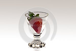 Strawberry in a Goblet