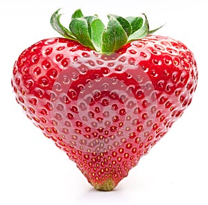 Strawberry heart.