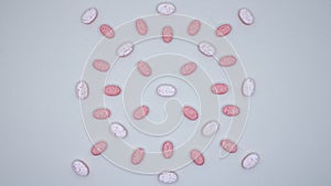 Strawberry Ice Breakers mints mandala layout 3