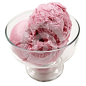 Strawberry ice cream