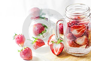 Strawberry Infused Water