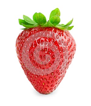 Strawberry isolated on white