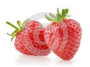 Strawberry isolated on white background