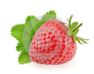 Strawberry isolated on white background