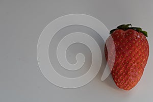 Strawberry isolated white background.image for advertising