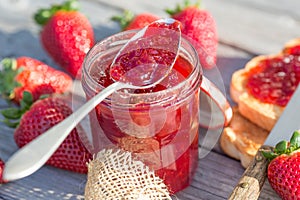 Strawberry jam