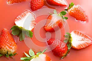 Strawberry juice