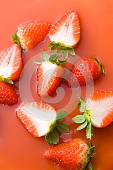 Strawberry juice