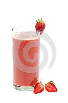 Strawberry juice photo