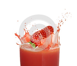 Strawberry juice