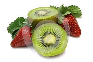 Strawberry and Kiwi