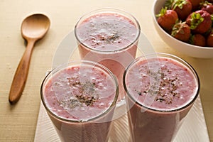 Strawberry Lassi