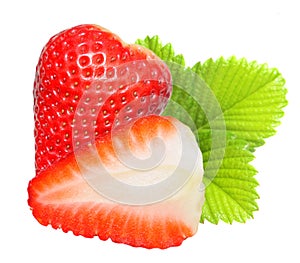 Strawberry macro.