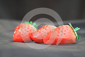 Strawberry marzipan photo