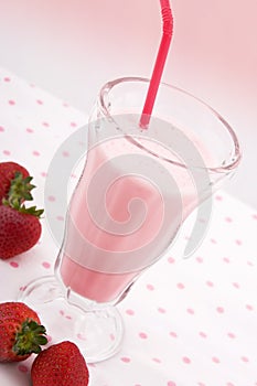 Strawberry milkshake