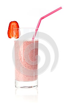 Strawberry milkshake