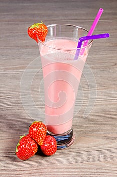 Strawberry milkshake