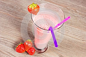 Strawberry milkshake