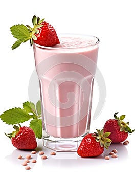 Strawberry milkshake