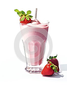 Strawberry milkshake