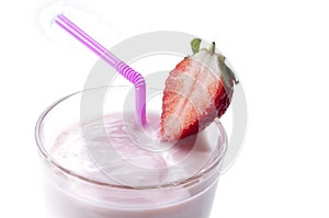 Strawberry milkshake