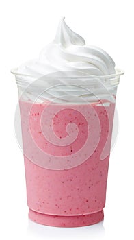 Strawberry milkshake