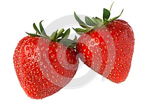 Strawberry pair photo