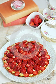 Strawberry pie