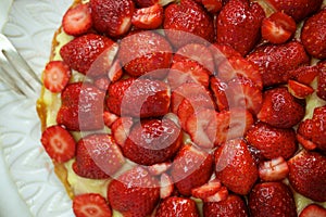 Strawberry pie