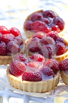 Strawberry pies