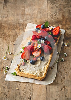 Strawberry and Red Fruits Tart