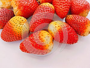 Strawberry red garden-strawberry fruit food ripe strawberries fraise fresa morango fragaria ananassa berry stroberee photo photo