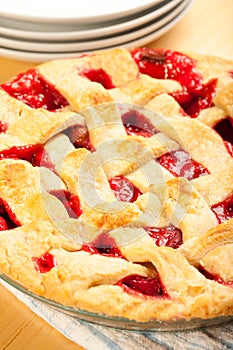 Strawberry Rhubarb Pie