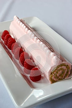 Strawberry Roulade photo