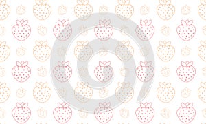 Strawberry seamless pattern