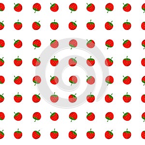 Strawberry seamless pattern.