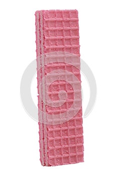 Strawberry sugar wafer