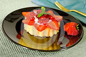 Strawberry tart