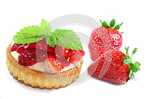 Strawberry tart