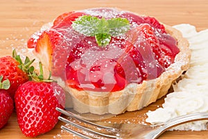 Strawberry tart